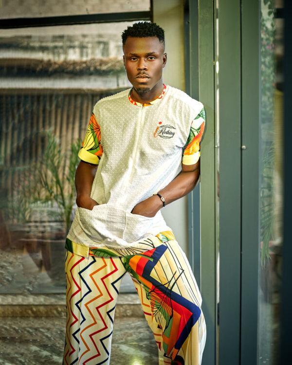 Causal 2piece Set Shirt and baggy fit pants - Image 3